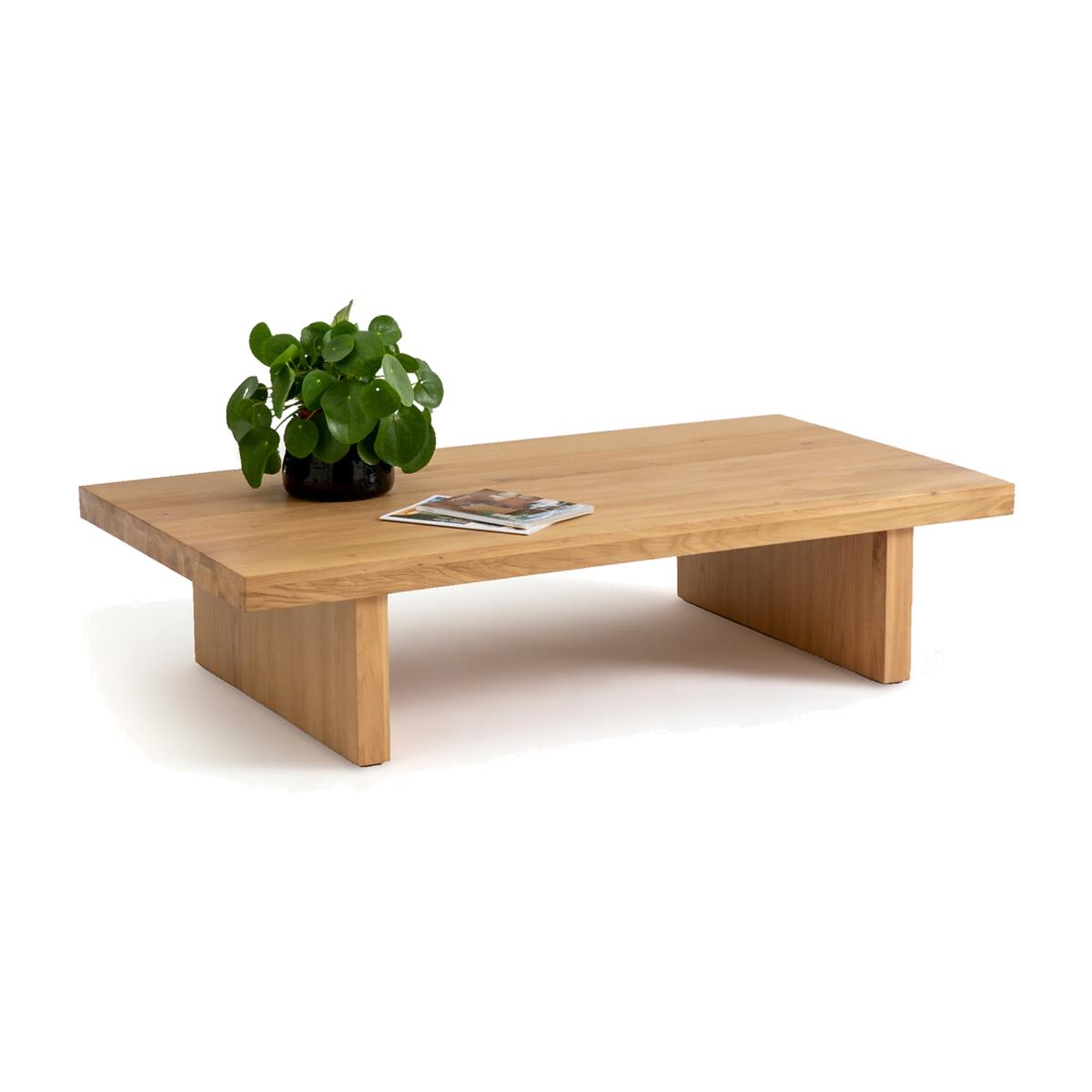 Vova 150cm Solid Oak Coffee Table – image 1