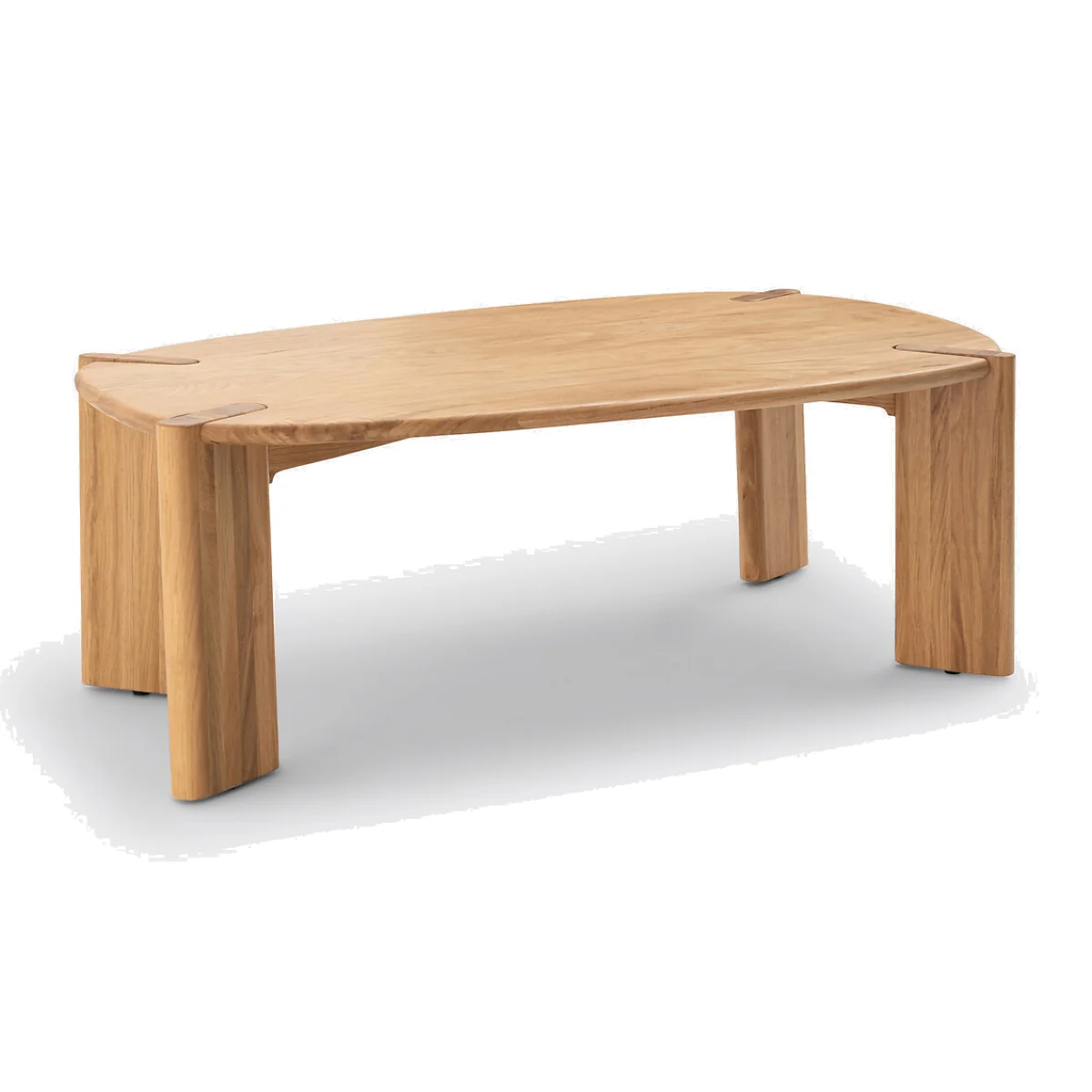Elmo Solid Oak Coffee Table – image 1