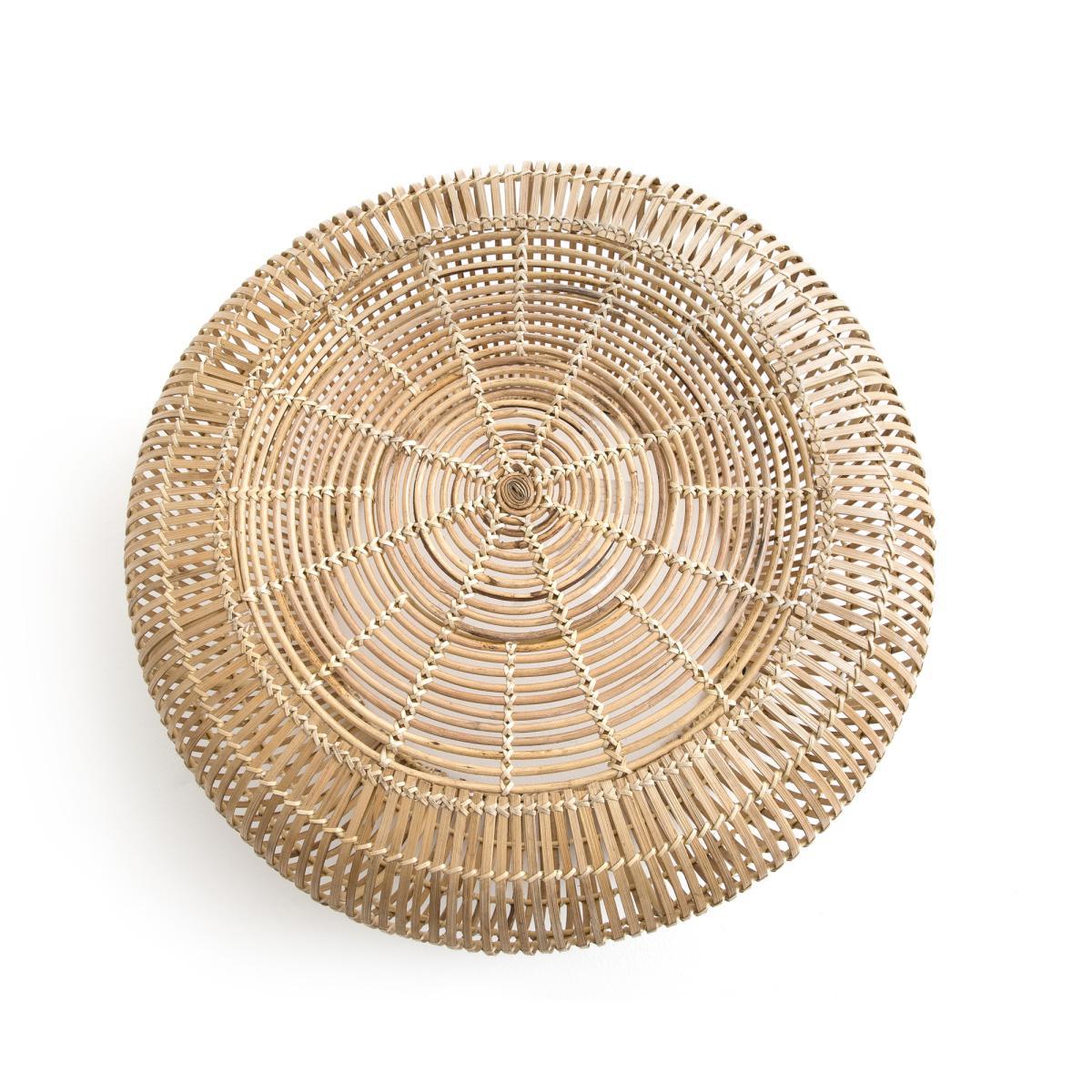 Bangor Round Bamboo Coffee Table – image 2