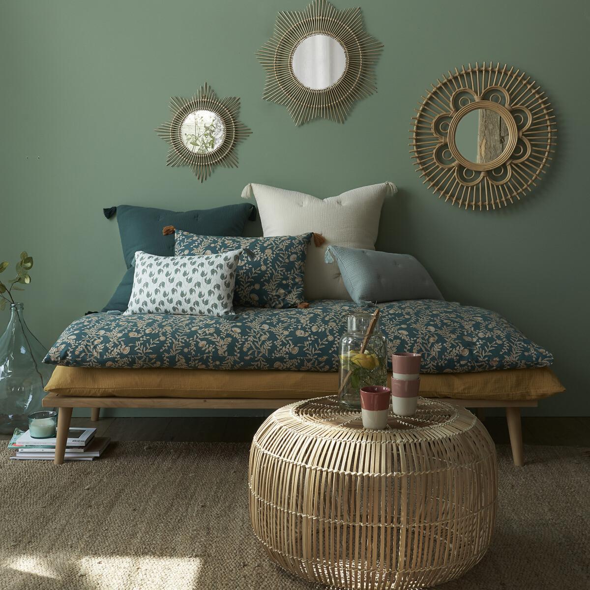Bangor Round Bamboo Coffee Table – image 4