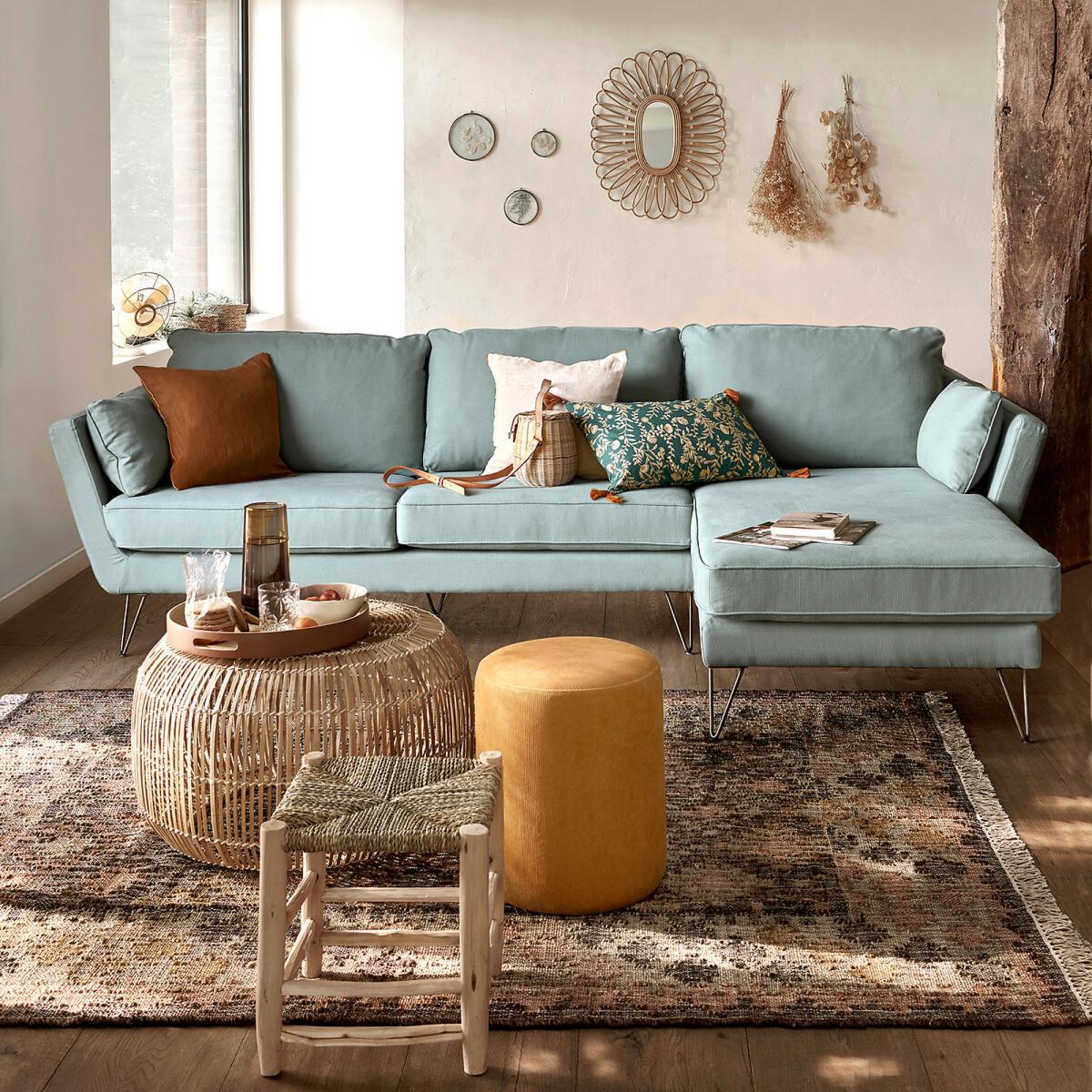 Bangor Round Bamboo Coffee Table – image 6