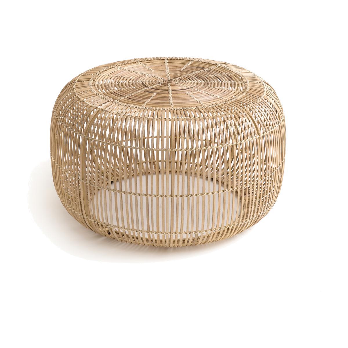Bangor Round Bamboo Coffee Table – image 1
