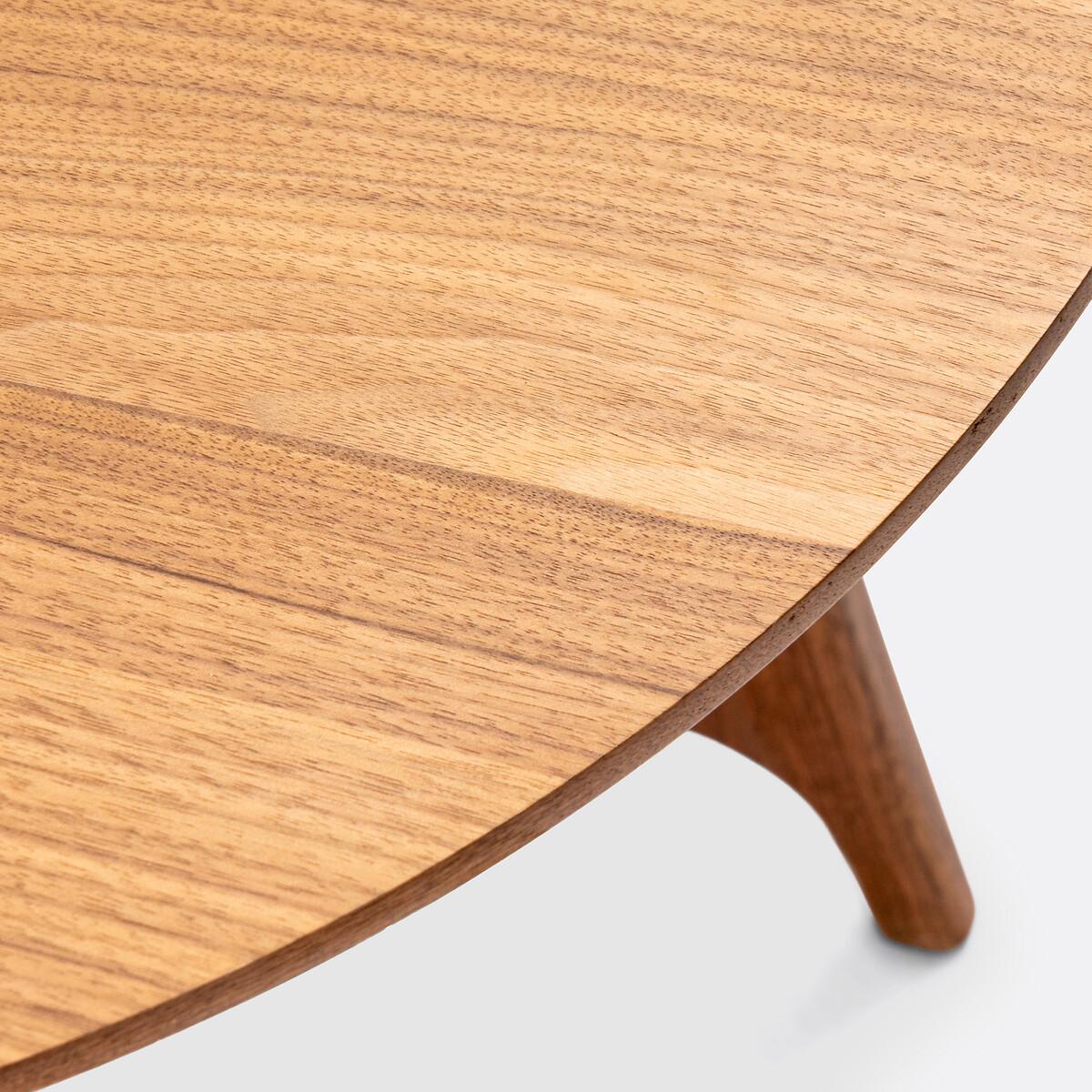 Larsen Small Round Walnut Coffee Table – image 6
