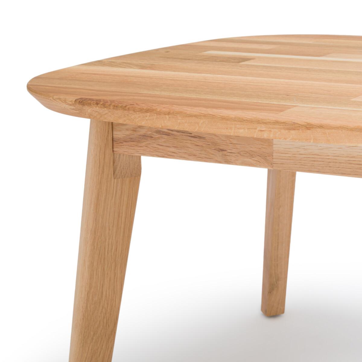 Metuza Finger Jointed Solid Oak Coffee Table – image 4