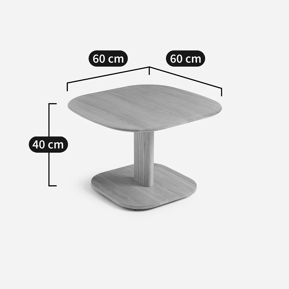 Monceau Solid Oak Coffee Table – image 7