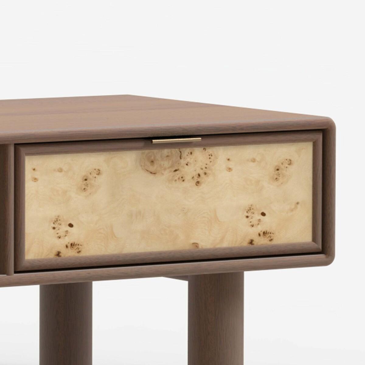 Umber Burl & Mango Wood Coffee Table – image 4
