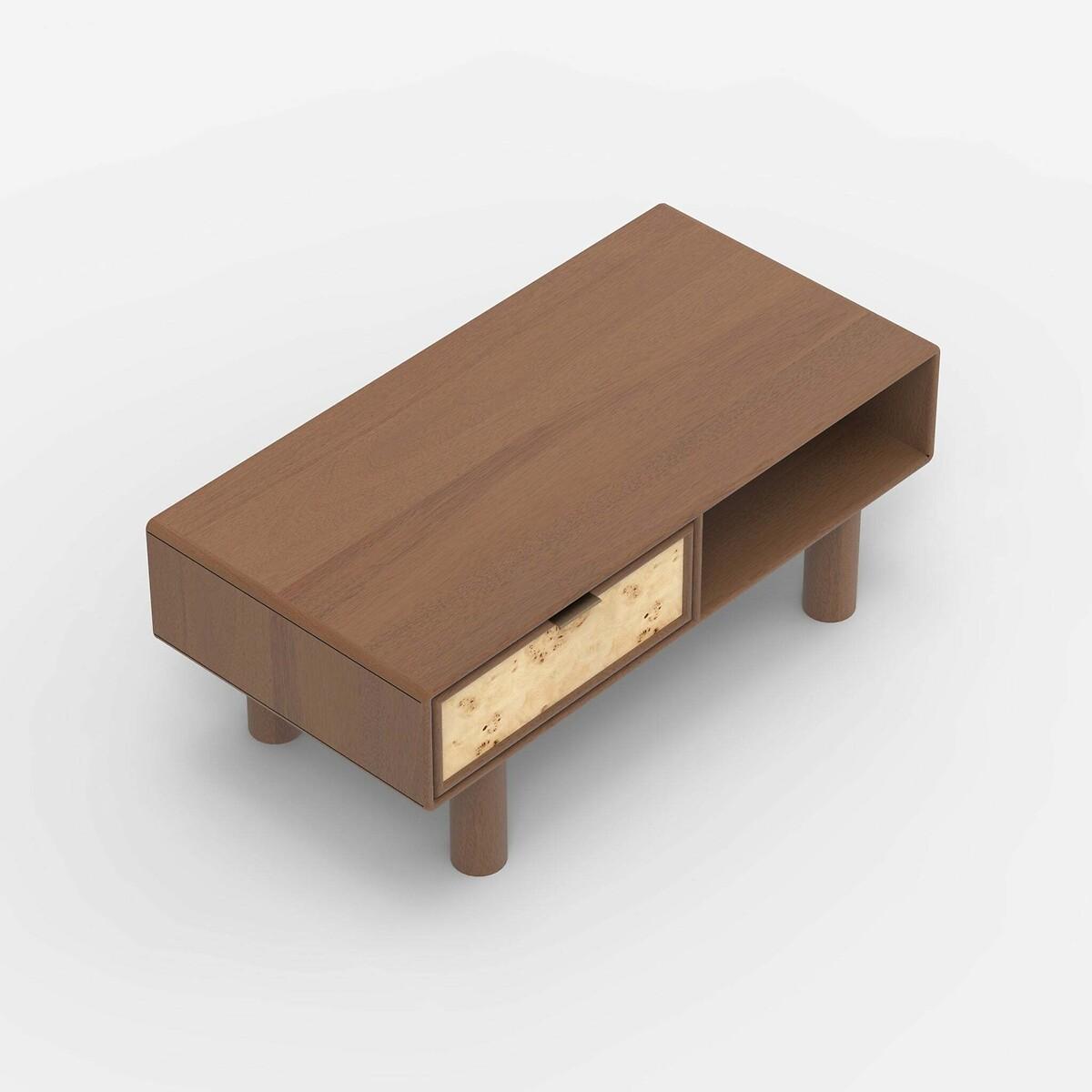 Umber Burl & Mango Wood Coffee Table – image 6