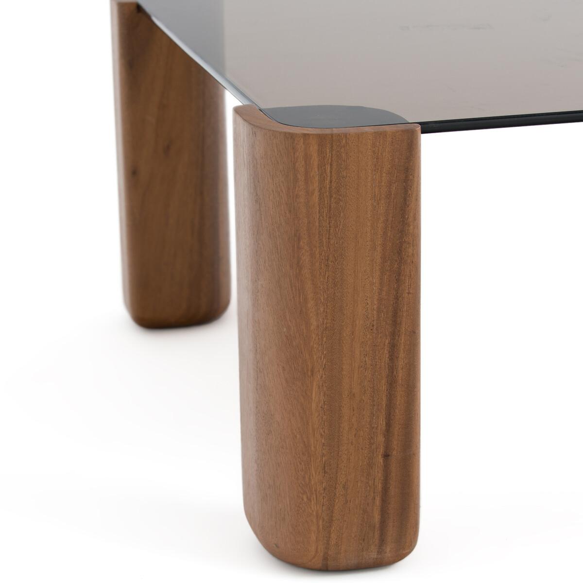 Boldi Walnut & Glass Coffee Table – image 4