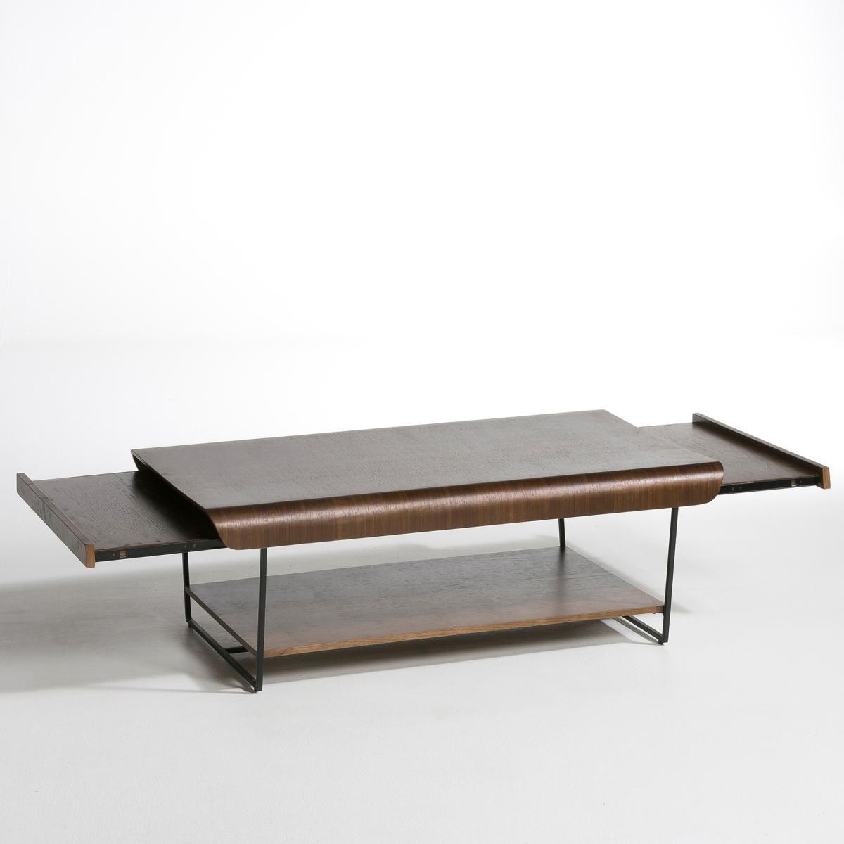 Bardi Walnut & Metal Coffee Table by E. Gallina – image 2