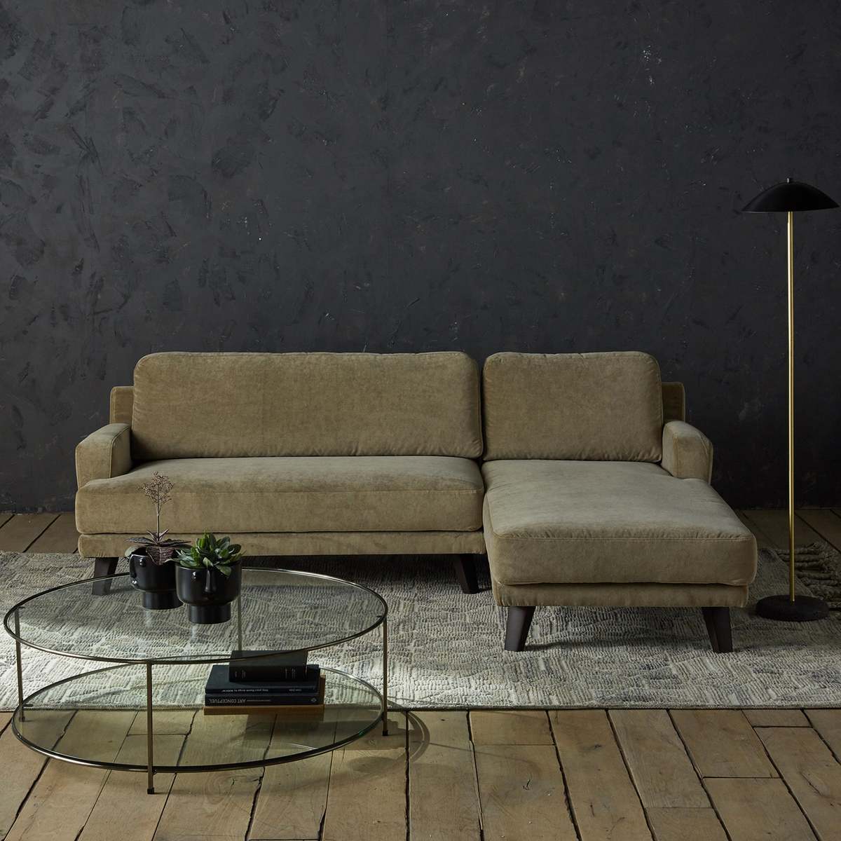 Sybil Tempered Glass Round Coffee Table – image 3