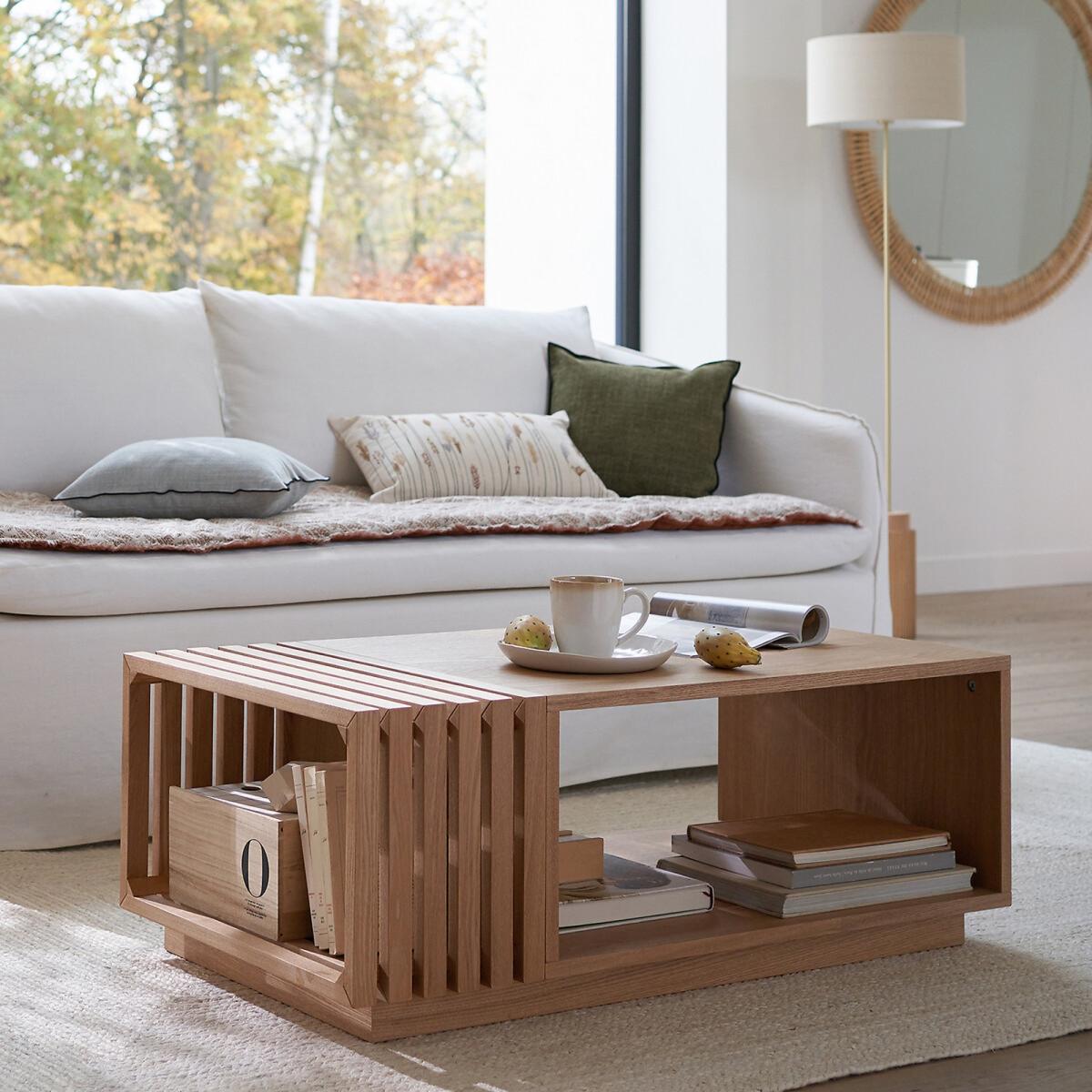 Lazar Ash Veneer Coffee Table – image 6
