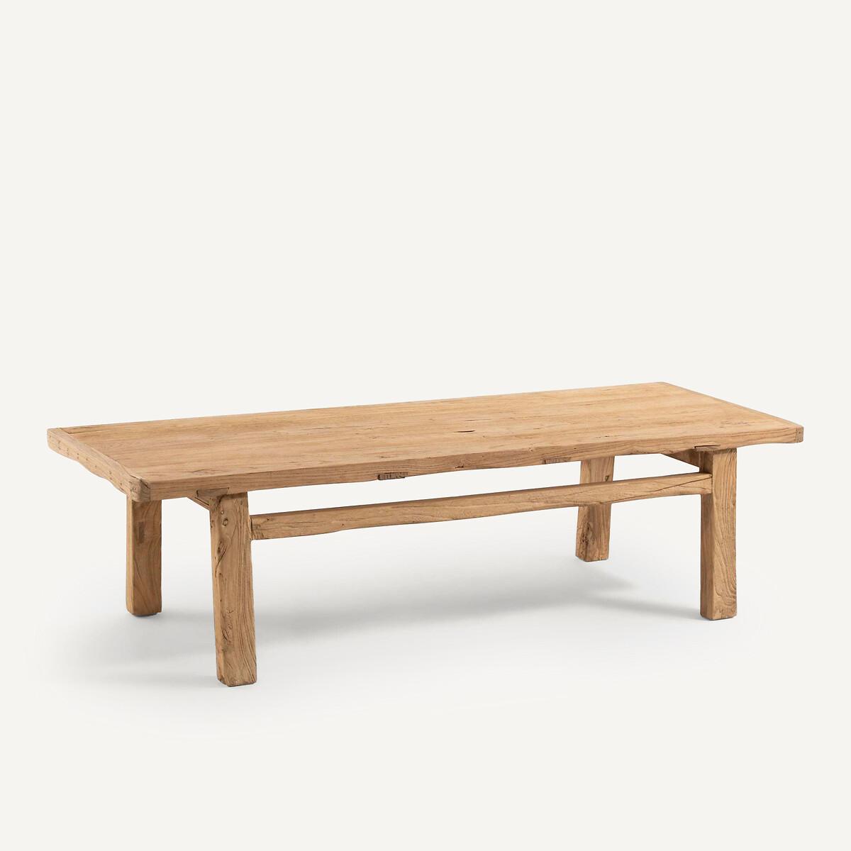 Sumiko Recycled Solid Elm Coffee Table – image 2