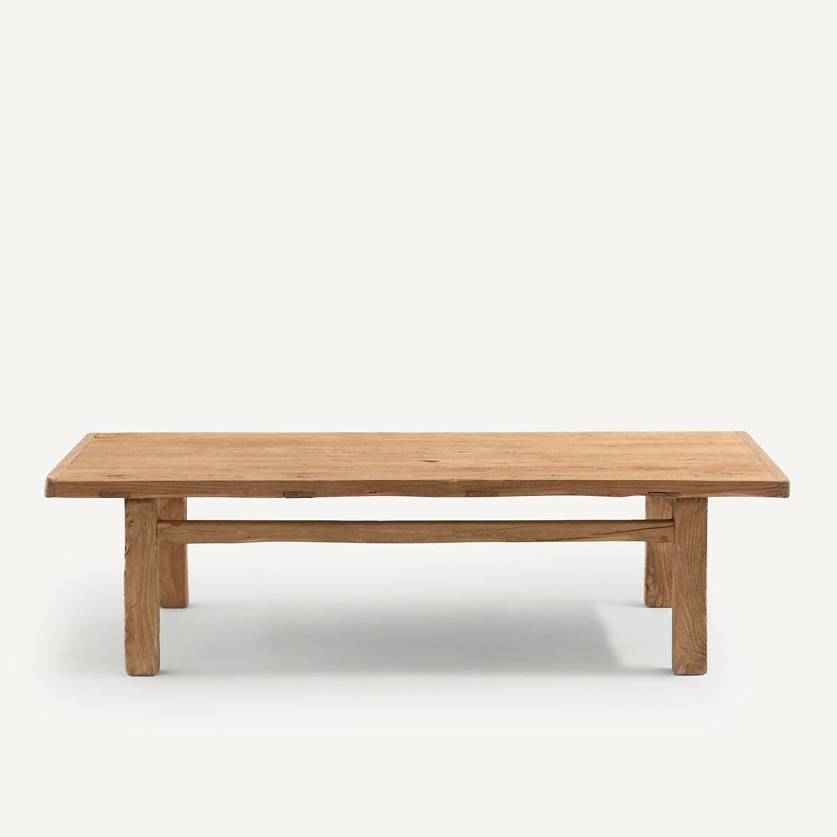 Sumiko Recycled Solid Elm Coffee Table – image 3