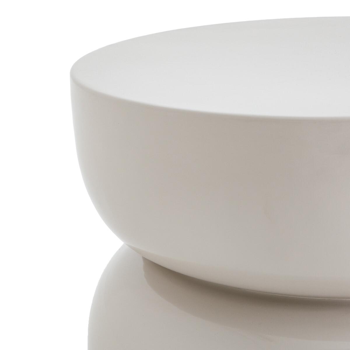 Rouva Lacquered Metal Coffee Table – image 2