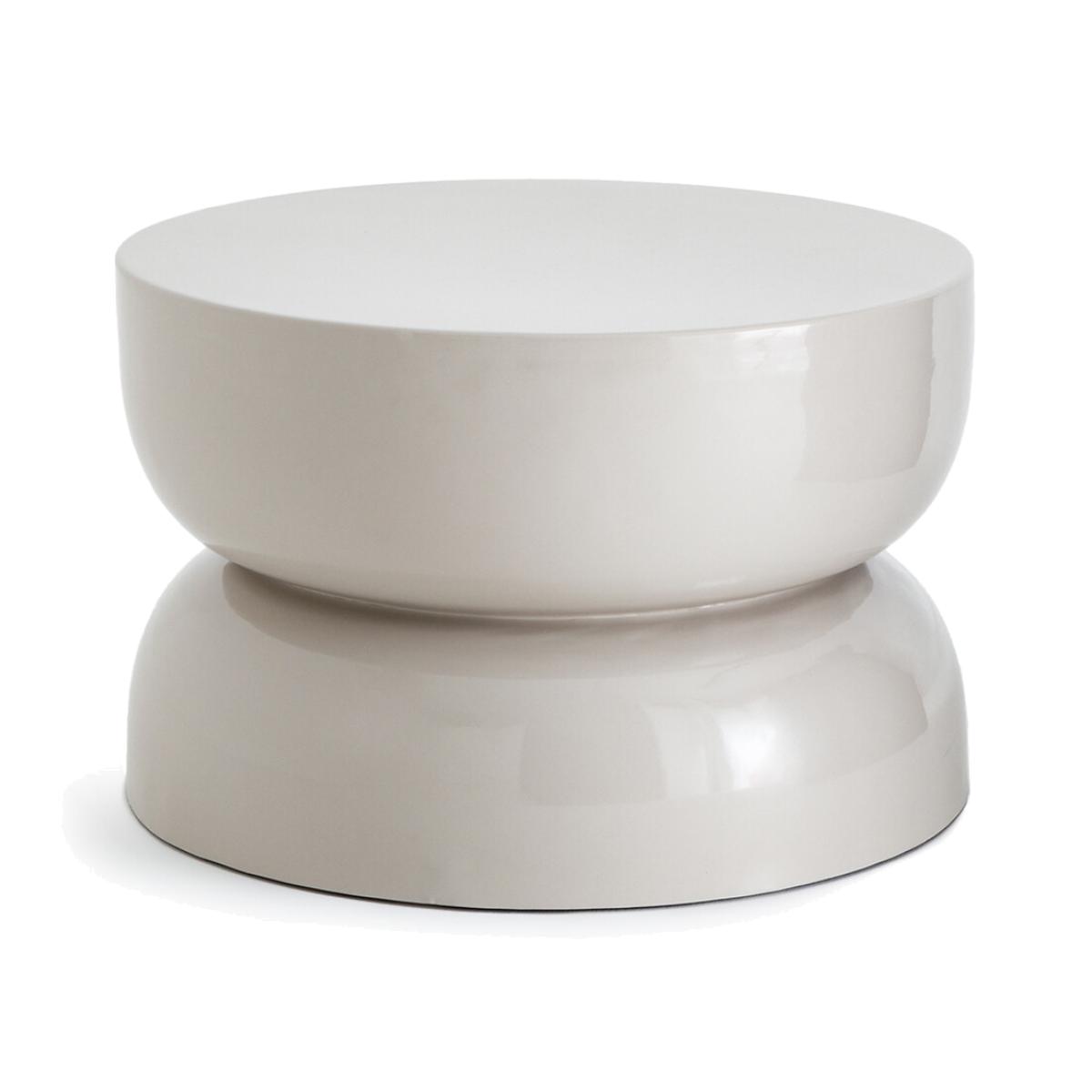 Rouva Lacquered Metal Coffee Table – image 1
