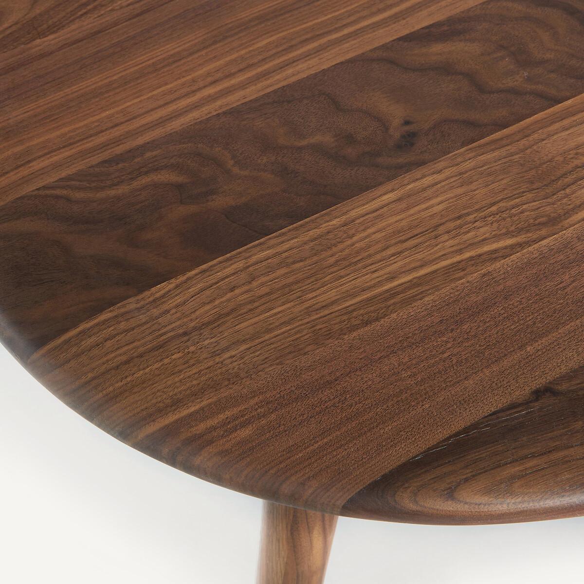 Théoleine Large Retro-Style Coffee Table in Solid Walnut – image 3