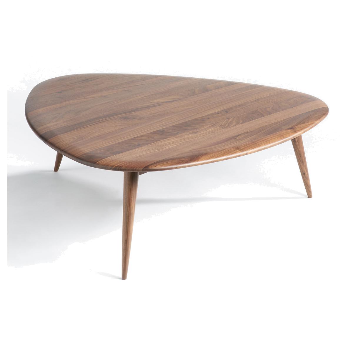 Théoleine Large Retro-Style Coffee Table in Solid Walnut – image 1