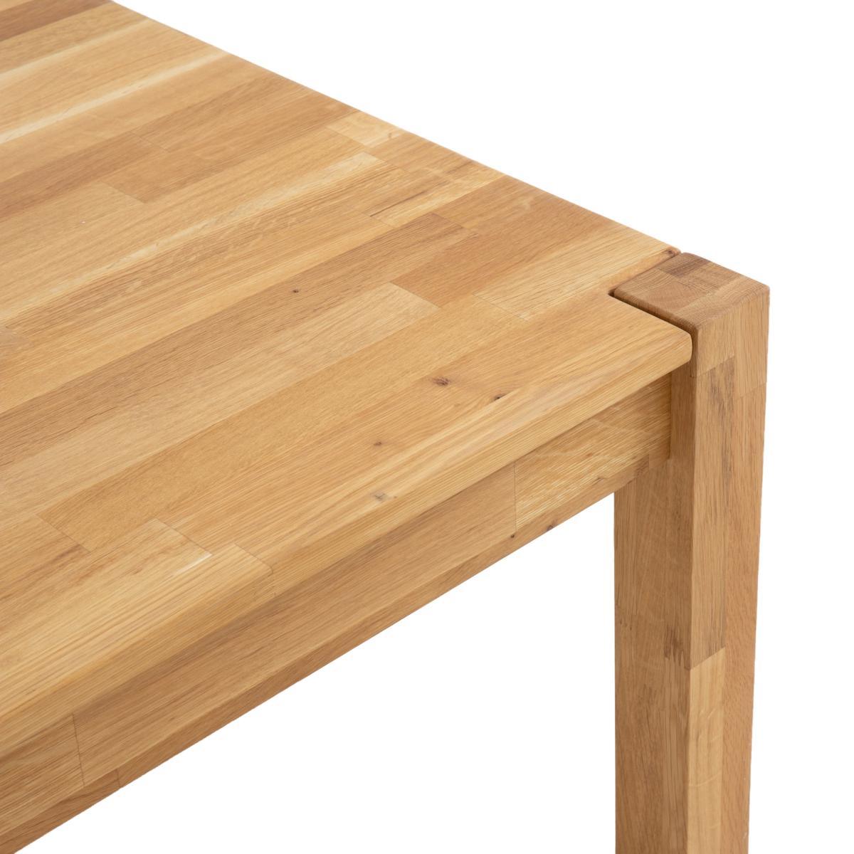 Adelita Square Coffee Table in Oak – image 3