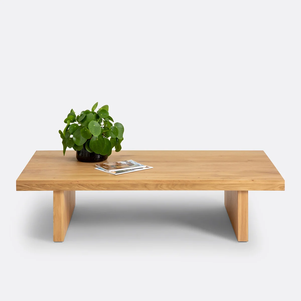Vova 150cm Solid Oak Coffee Table – image 5