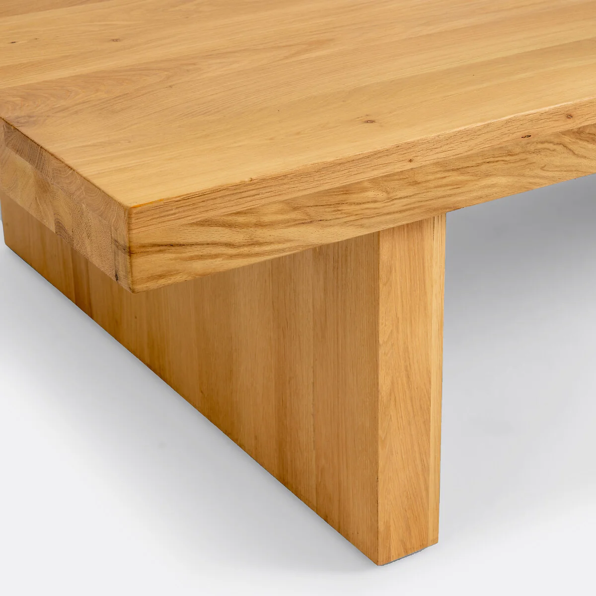 Vova 150cm Solid Oak Coffee Table – image 6