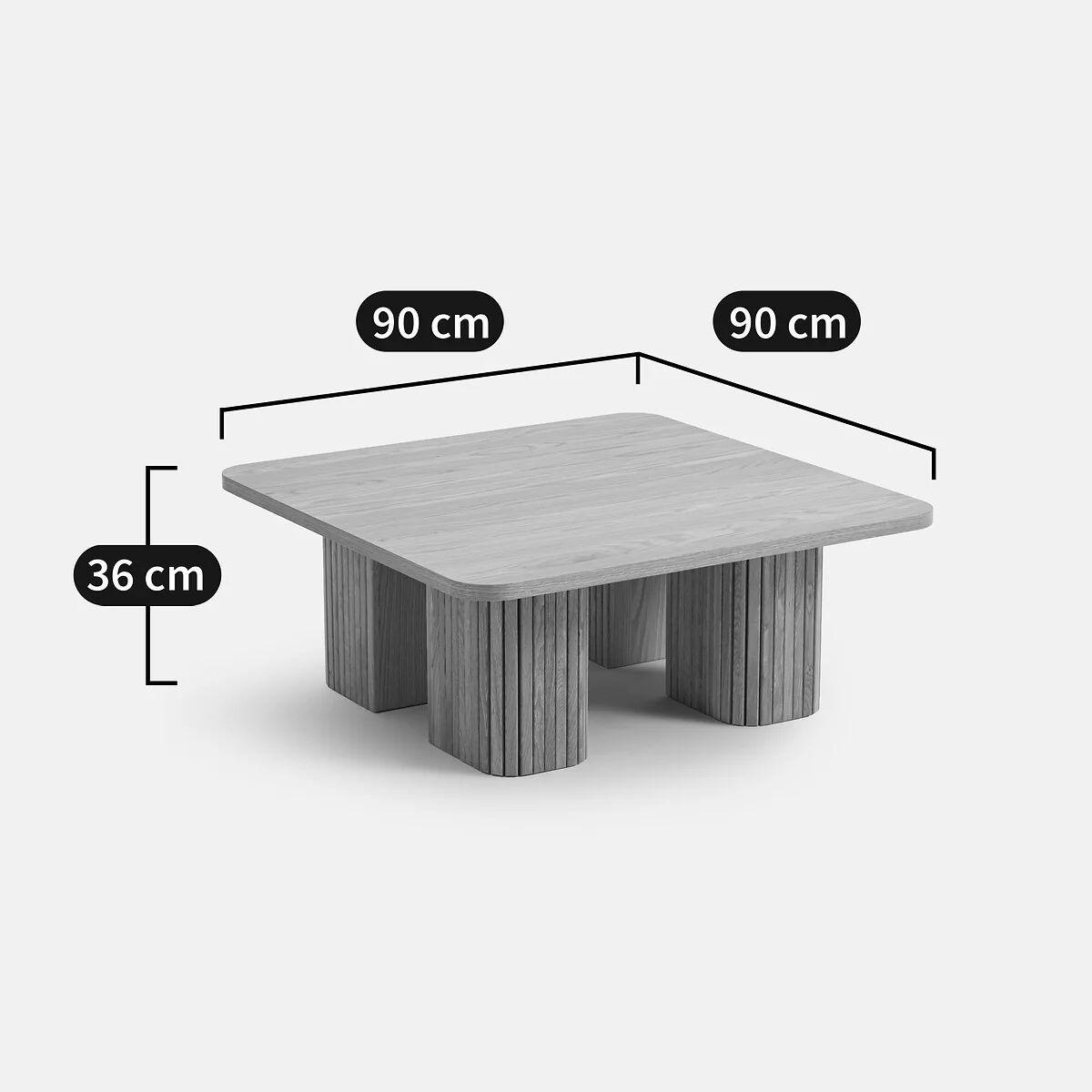 Latti Ash Veneer Coffee Table – image 6