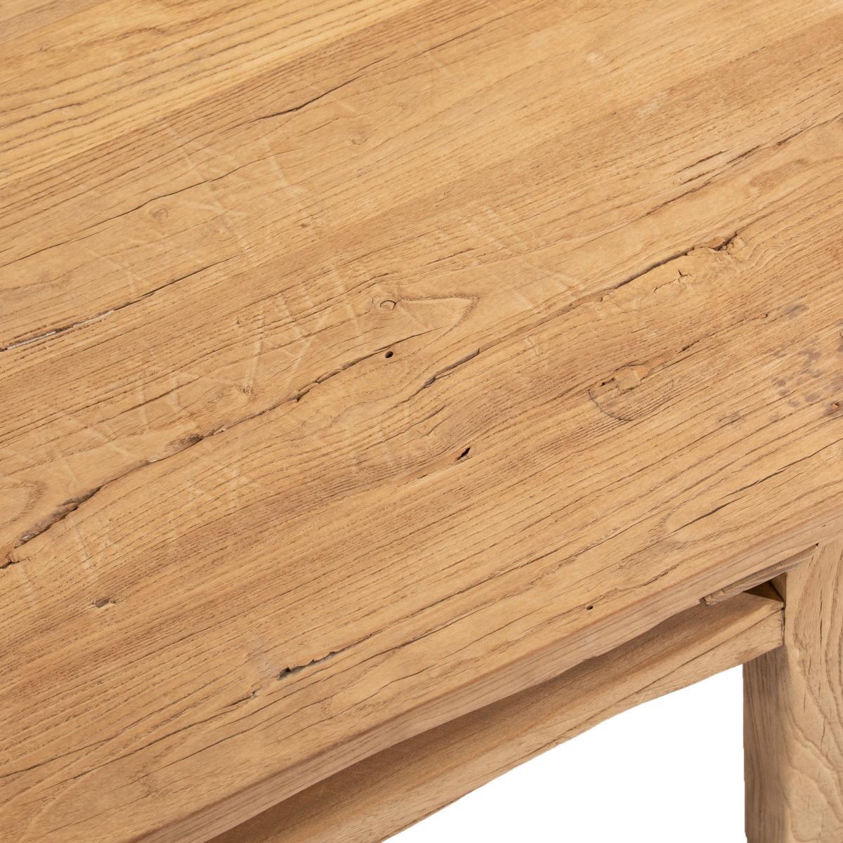 Sumiko Recycled Solid Elm Coffee Table – image 3