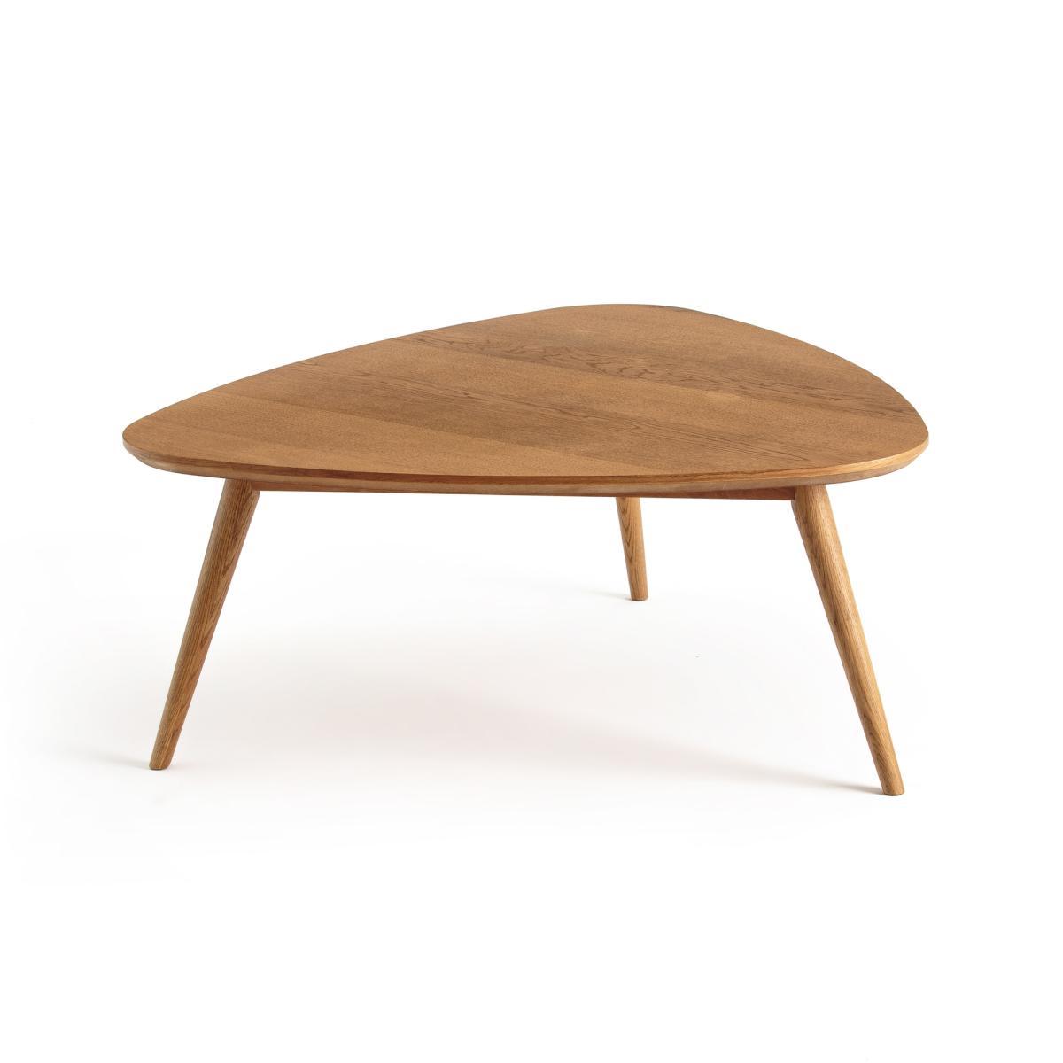 Quilda Vintage Style Oak Coffee Table – image 2