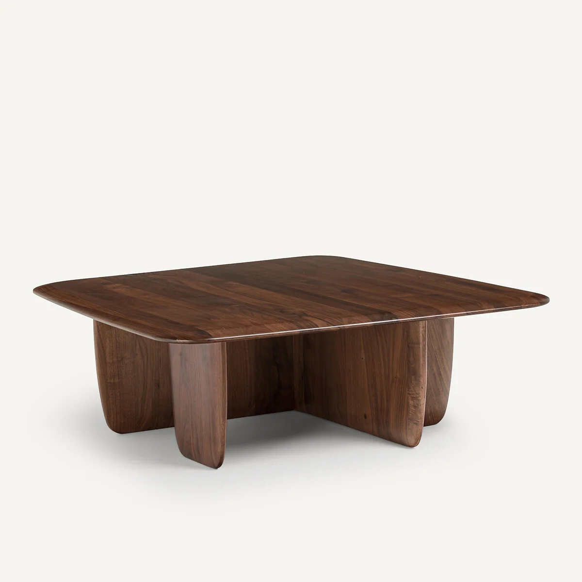 Iloss Large Solid Walnut Coffee Table – image 3