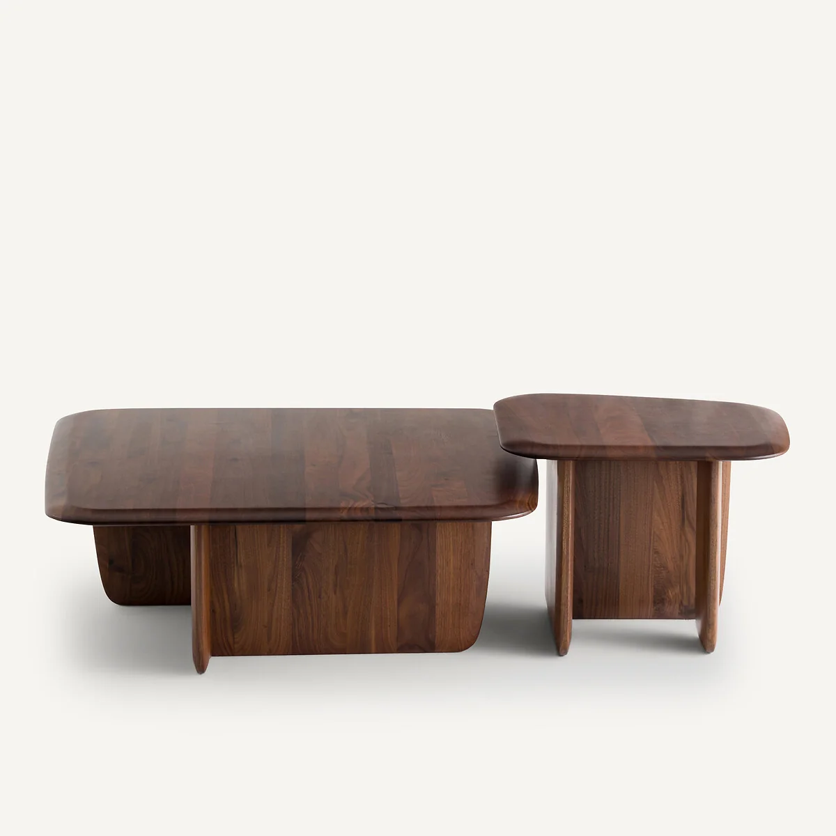 Iloss Large Solid Walnut Coffee Table – image 7