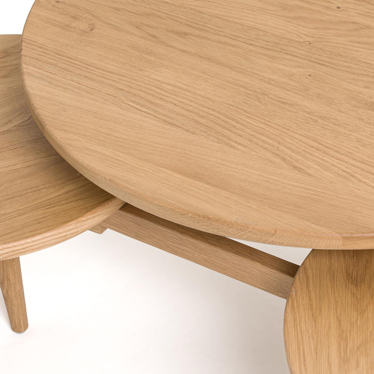 Ruben Oak 3-Level Coffee Table – image 3