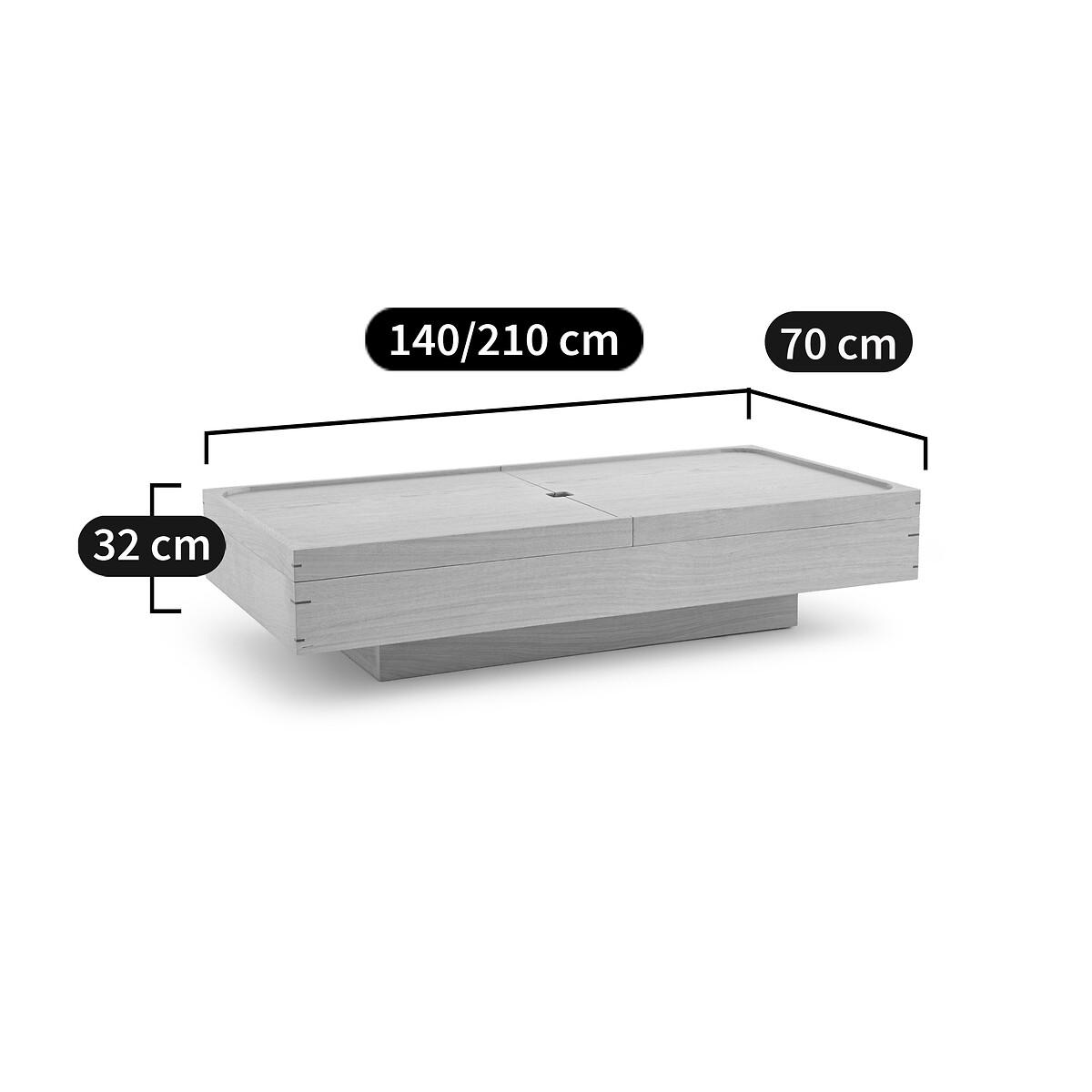 Hibashi Coffee Table in Oak Veneer – image 10