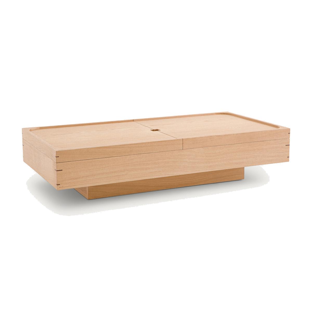 Hibashi Coffee Table in Oak Veneer – image 1