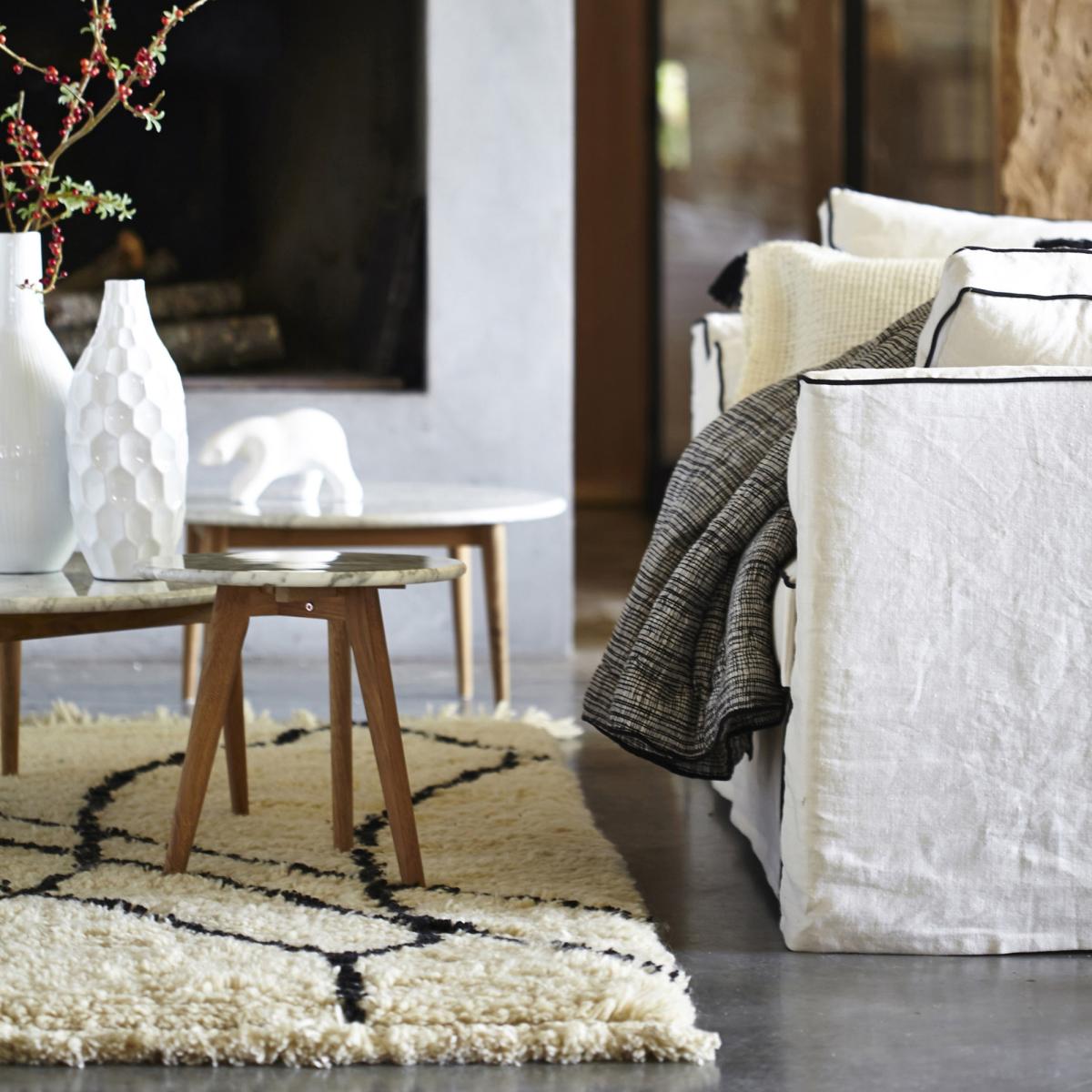 Béate-Marmora Coffee Table with Marble Top – image 3