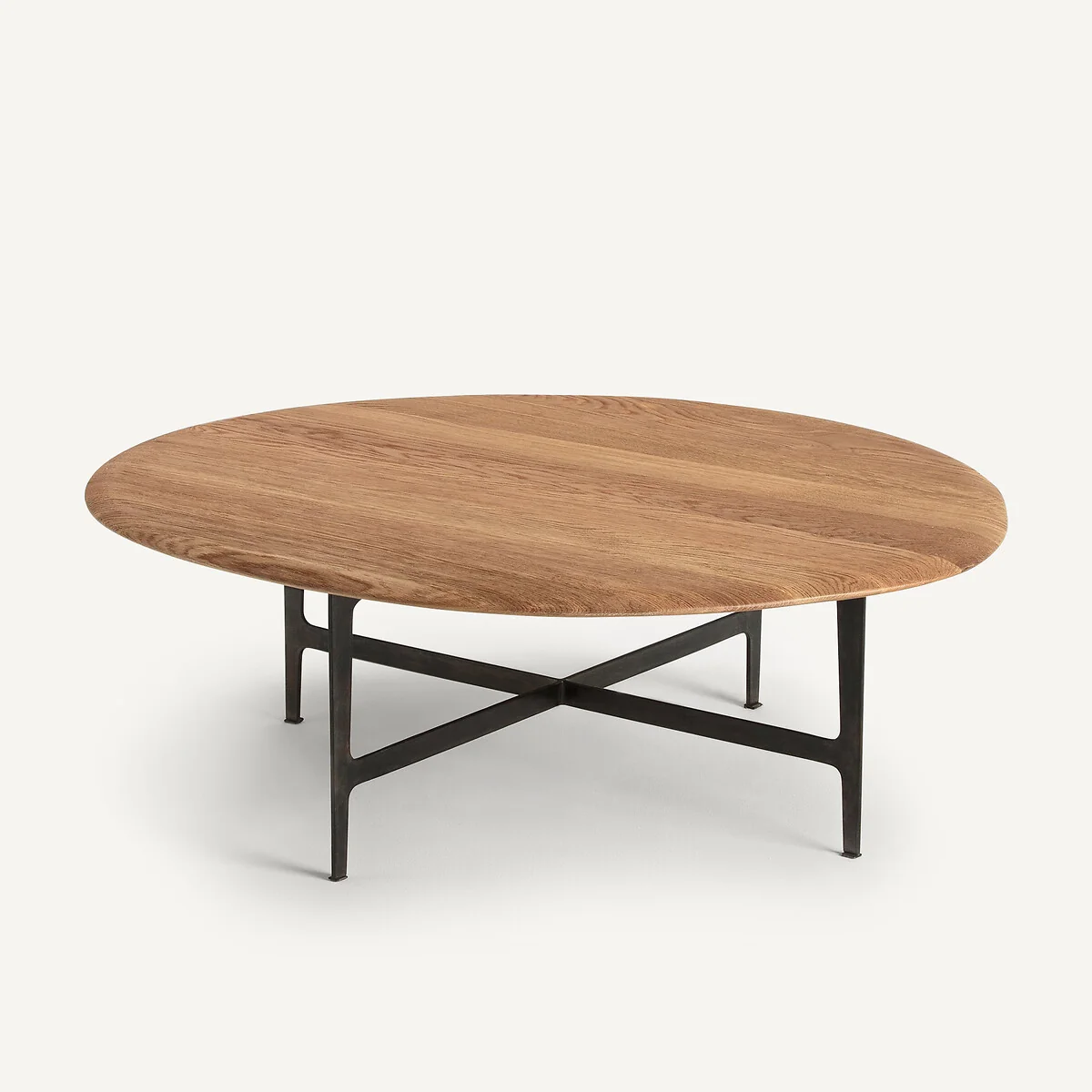 Addisson Large Solid Oak Coffee Table – image 3