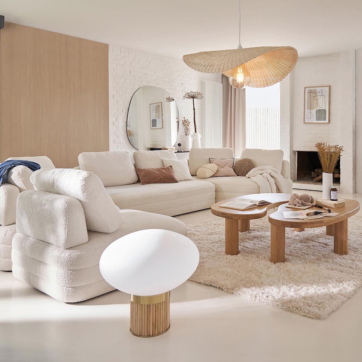 Rodi Organically Shaped Oak Coffee Table – image 7