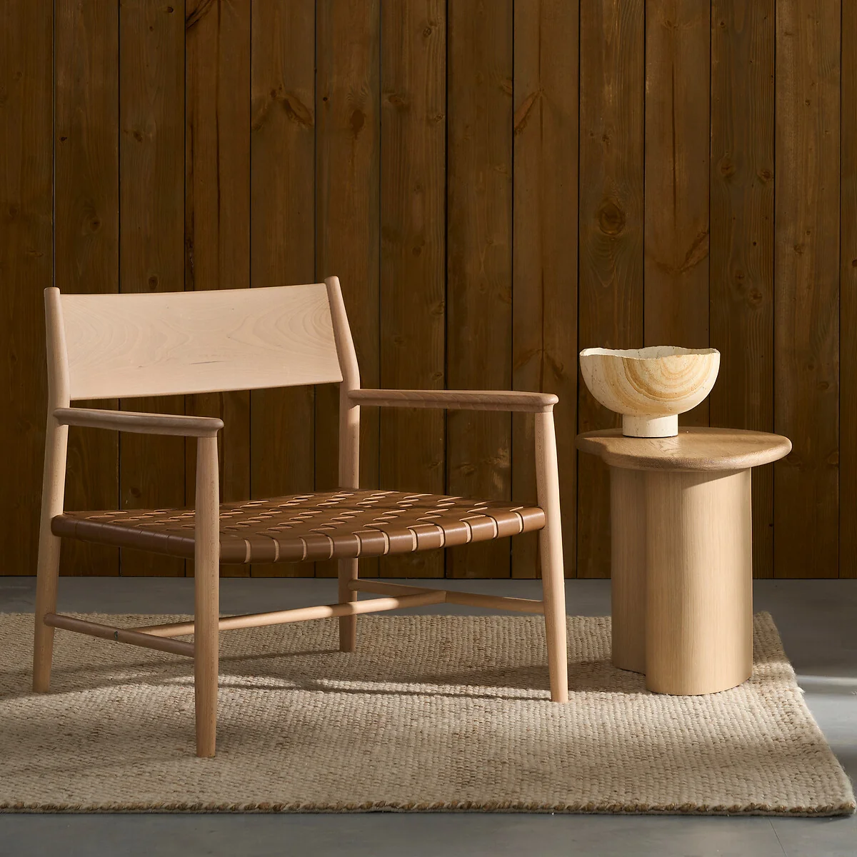 Phlu Sanded and Veneered Oak Coffee Table – image 2