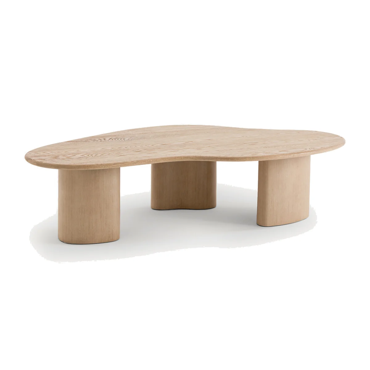 Phlu Sanded and Veneered Oak Coffee Table – image 1