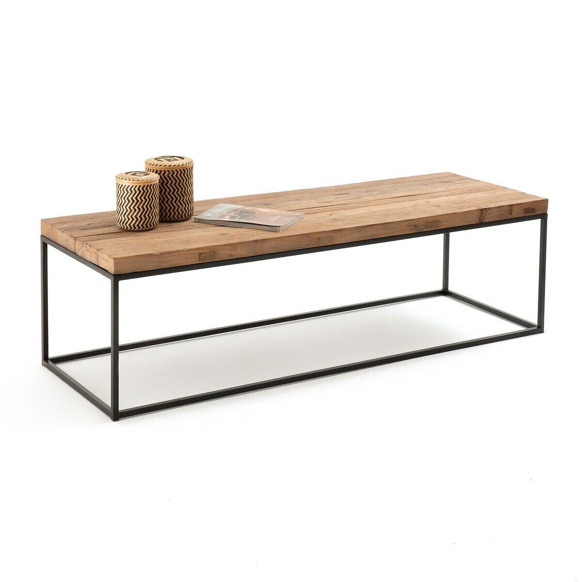 Orma Coffee Table with Recycled Elm Top – image 3