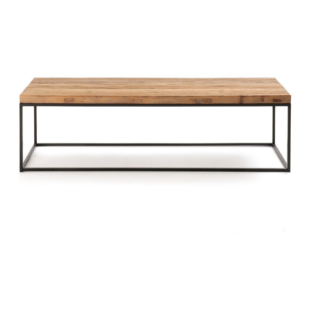 Orma Coffee Table with Recycled Elm Top – image 2