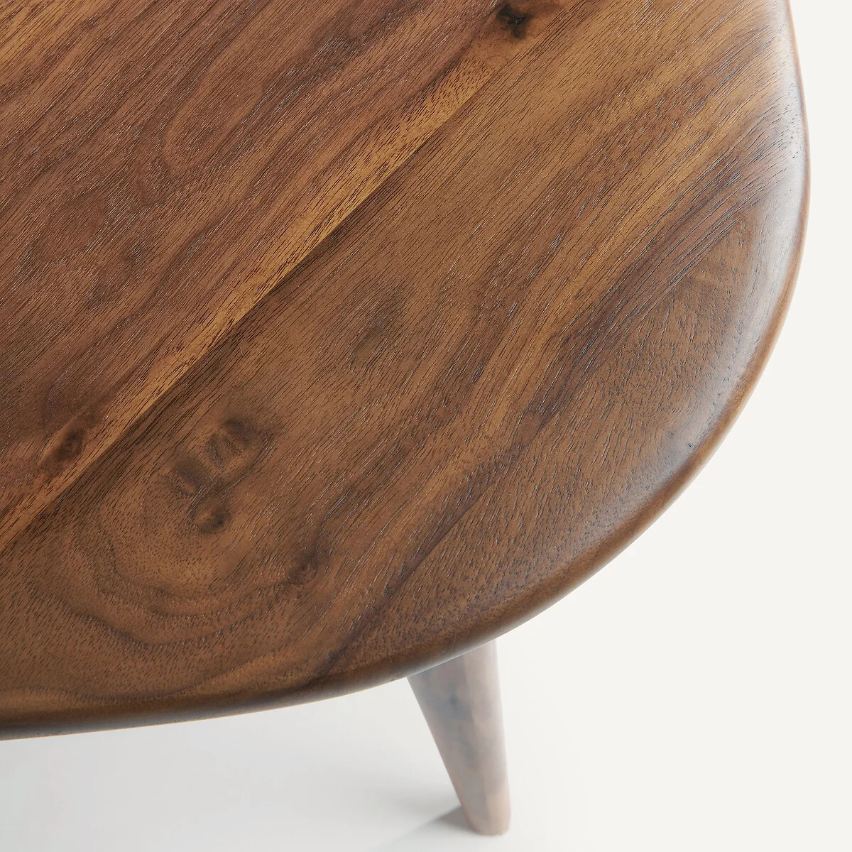 Théoleine Small Solid Walnut Coffee Table – image 3