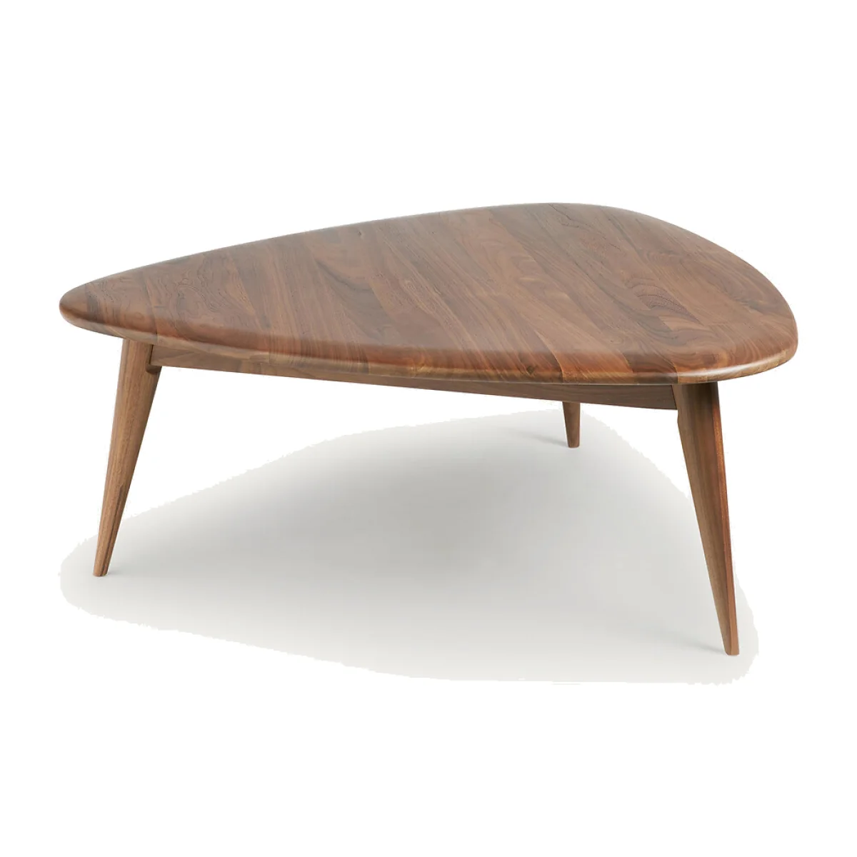 Théoleine Small Solid Walnut Coffee Table – image 1