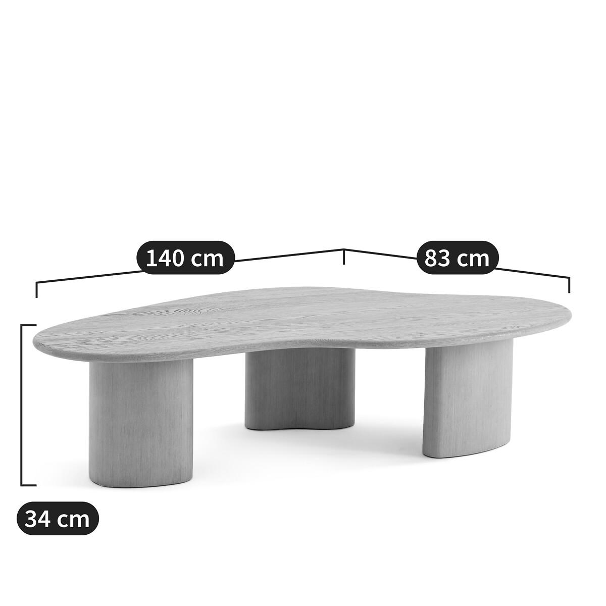 Phlu Sanded Oak Coffee Table – image 11