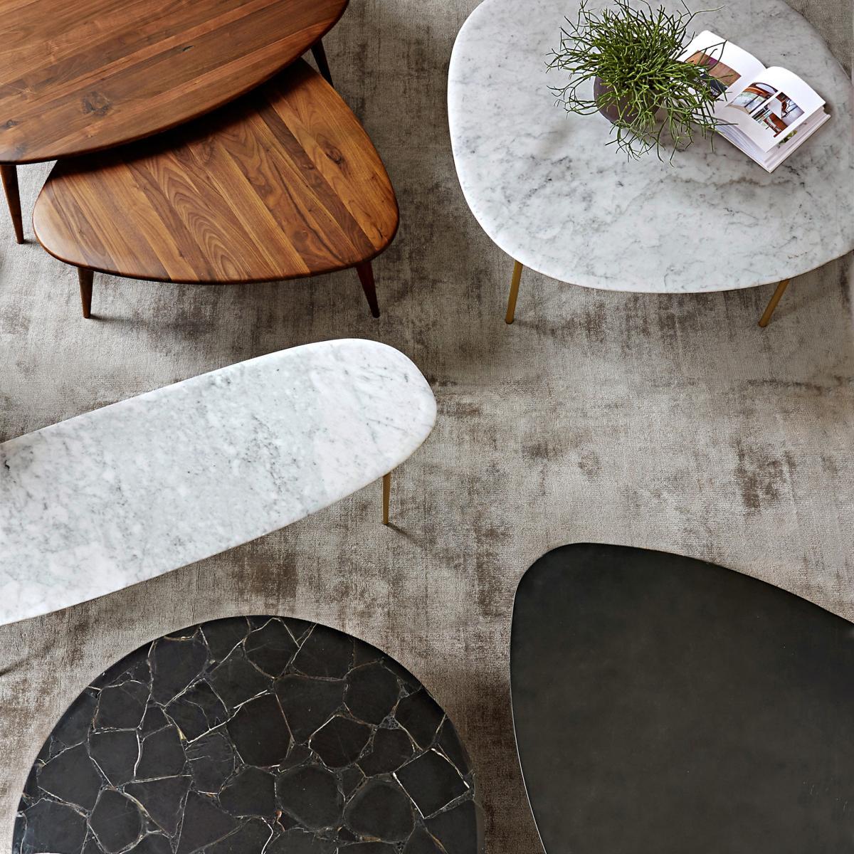 Théoeline Large Contemporary Metal Coffee Table – image 5
