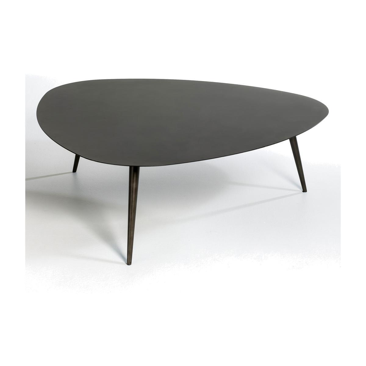 Théoeline Large Contemporary Metal Coffee Table – image 1