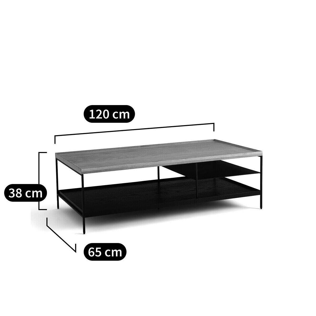 Tidder Walnut coffee Table – image 4