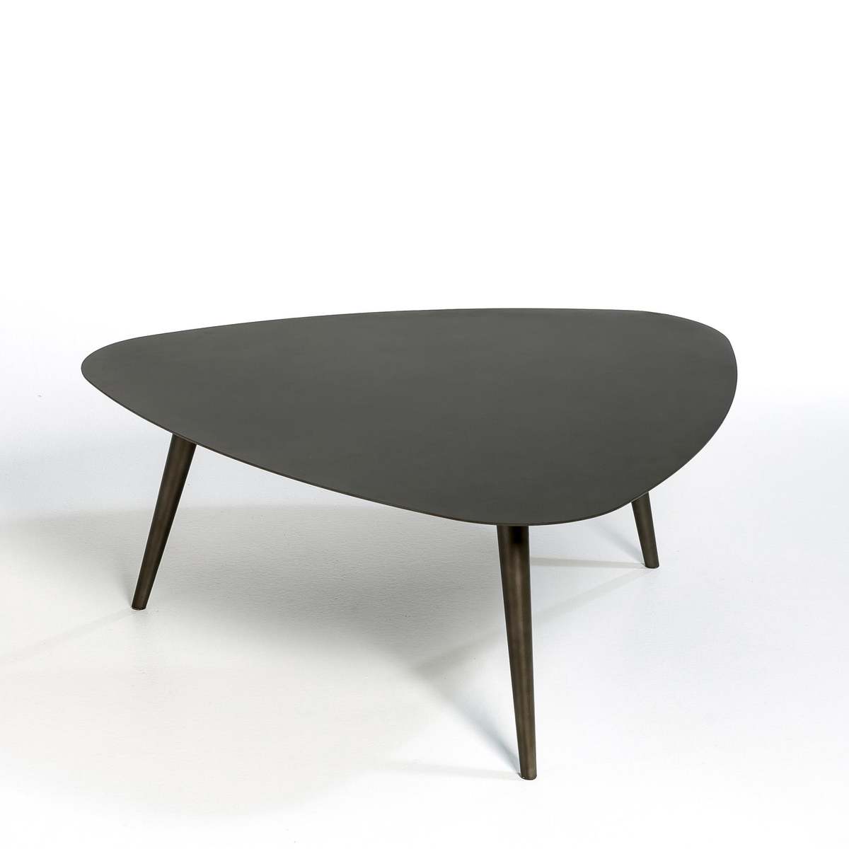 Théoleine Small Contemporary Metal Coffee Table – image 1