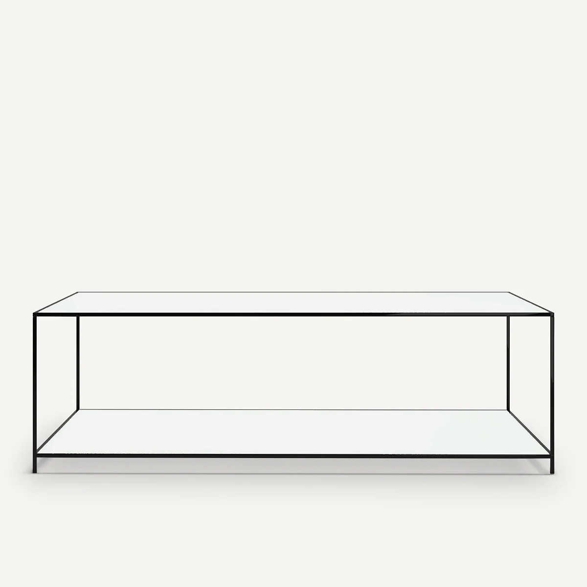 Sybil Square Tempered Glass Coffee Table – image 4