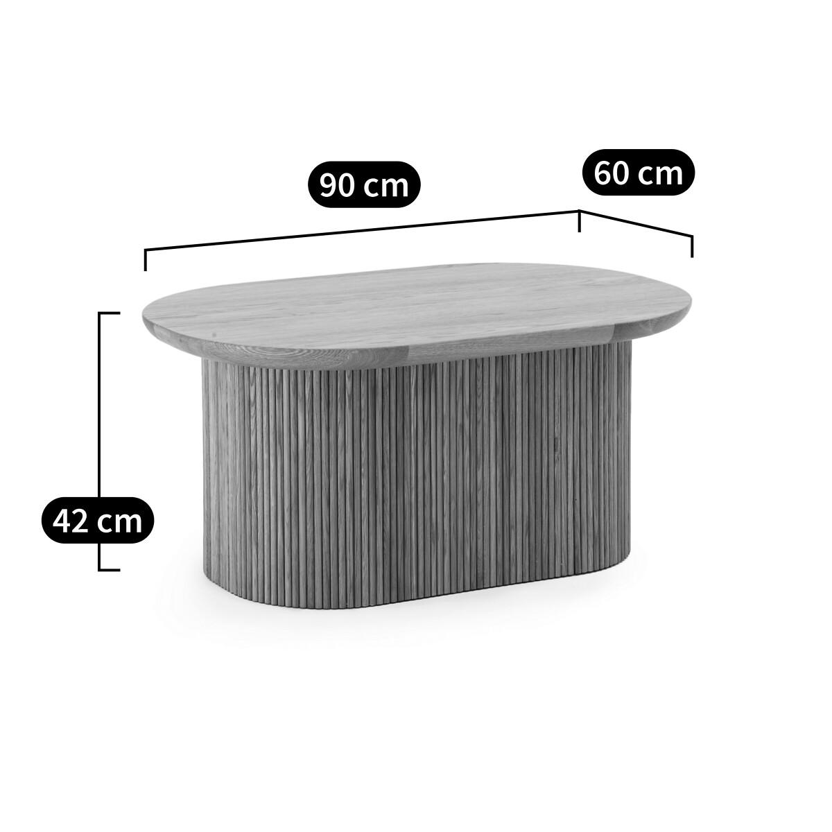Tamula Oak Coffee Table – image 9