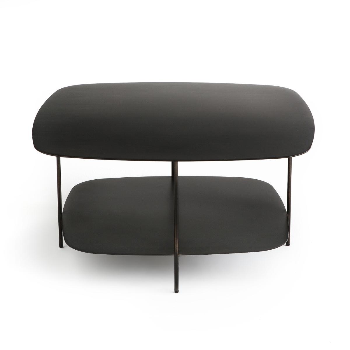 Strobile Aged Metal Coffee Table, L70cm – image 3