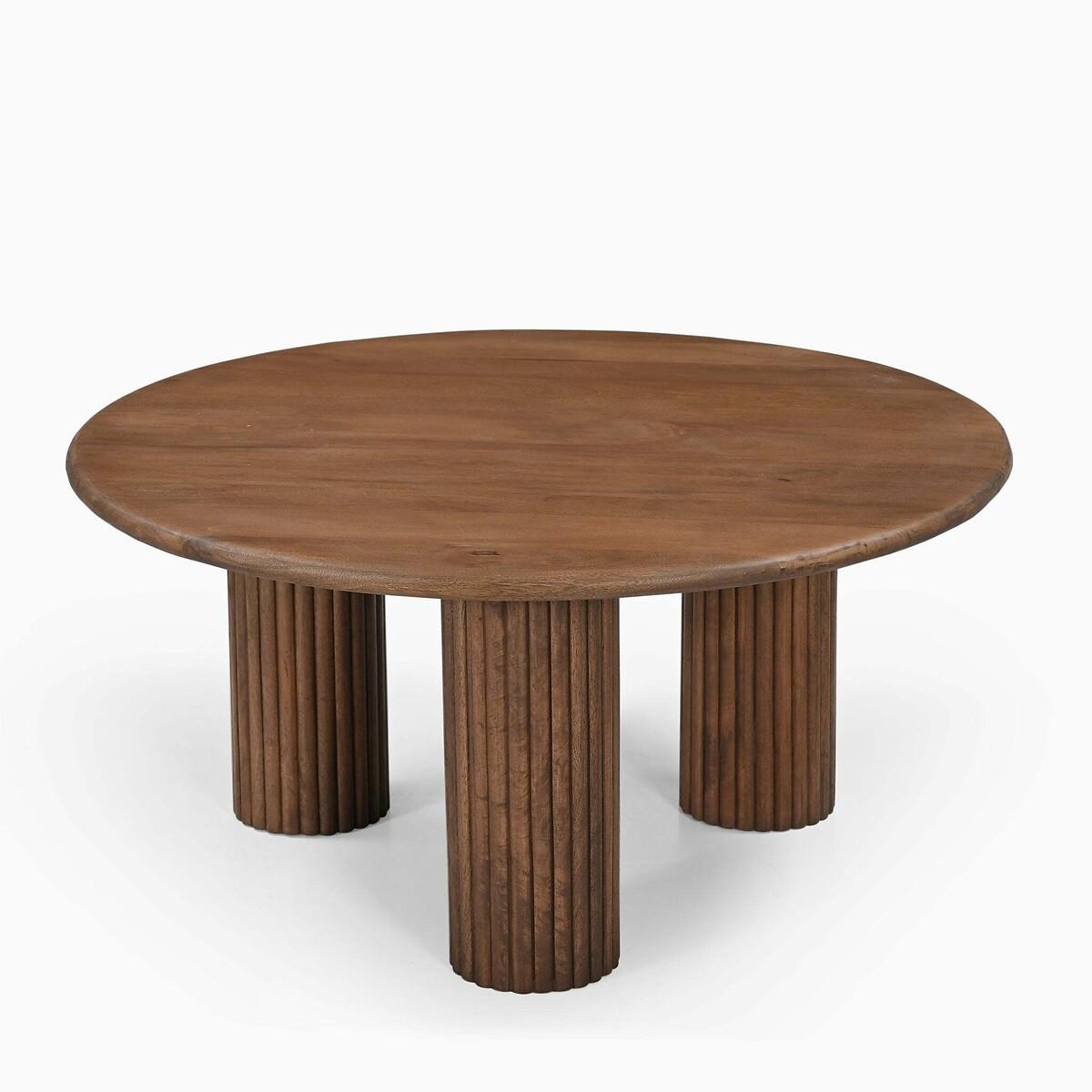 Kallan Fluted Round Coffee Table – image 4